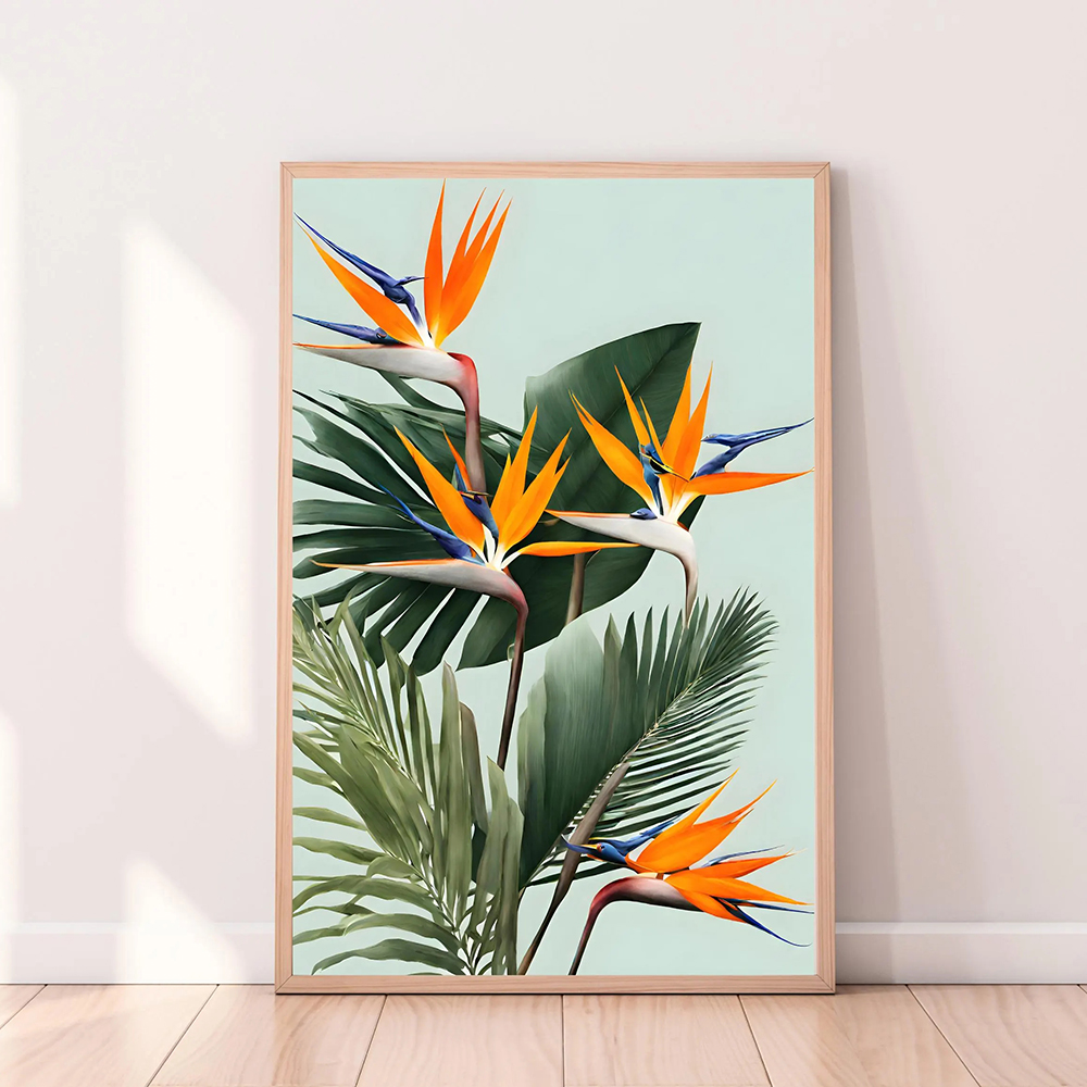 Bird Paradise Strelitzia - Bird of Paradise Wall arts, Strelitzia