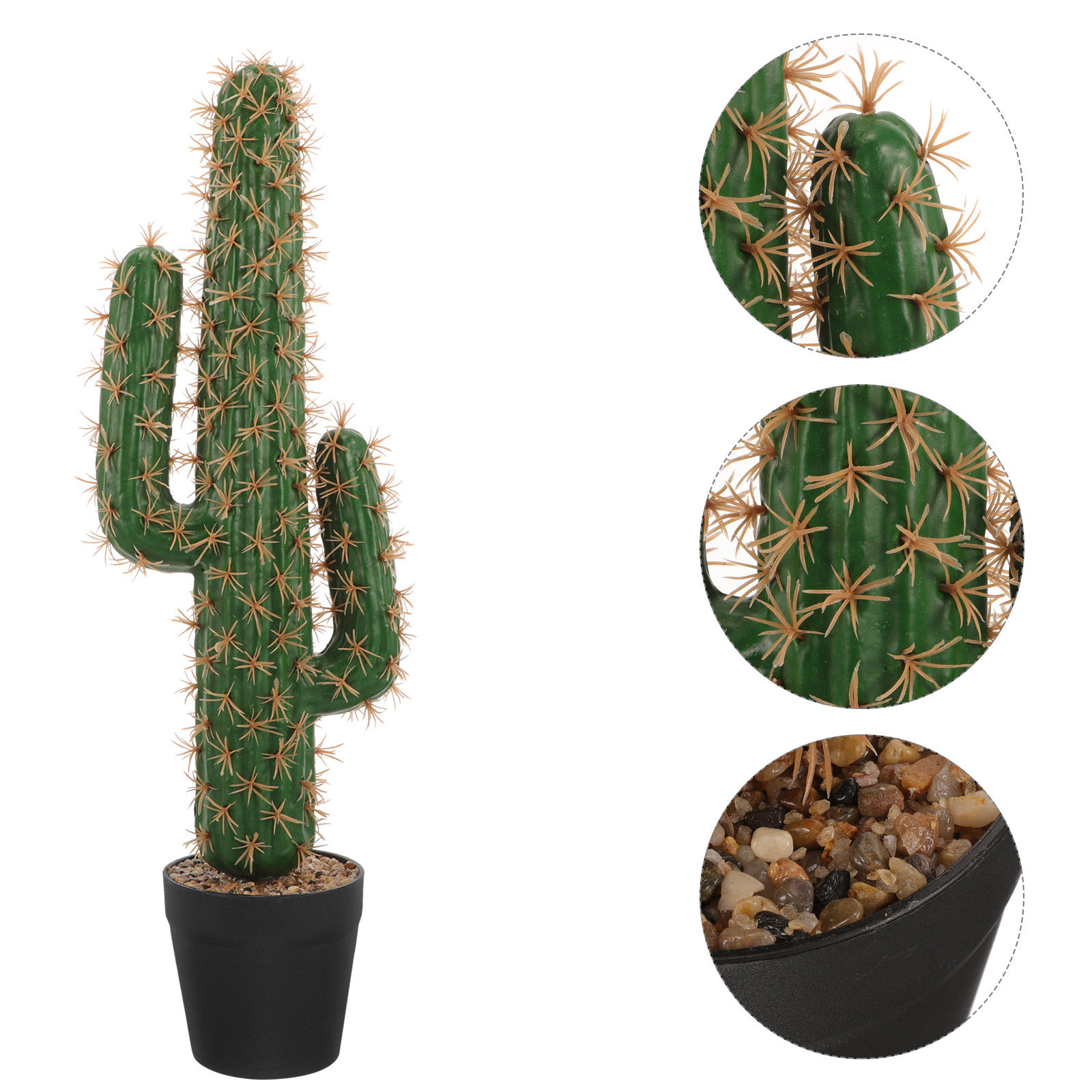 Lifelike Artificial Cactus Pla - Echeveria Succulent 评论和价格