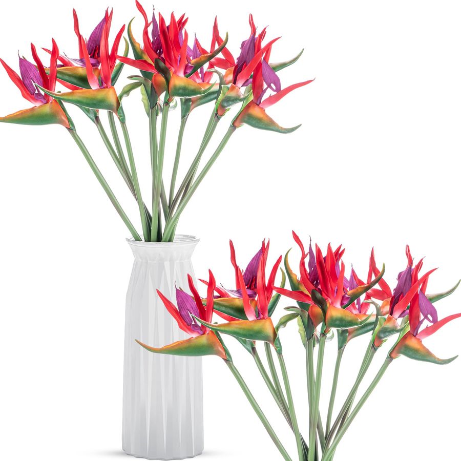 12 Pcs Bird of Paradise Artifi - Bird Paradise Strelitzia 评论和价格
