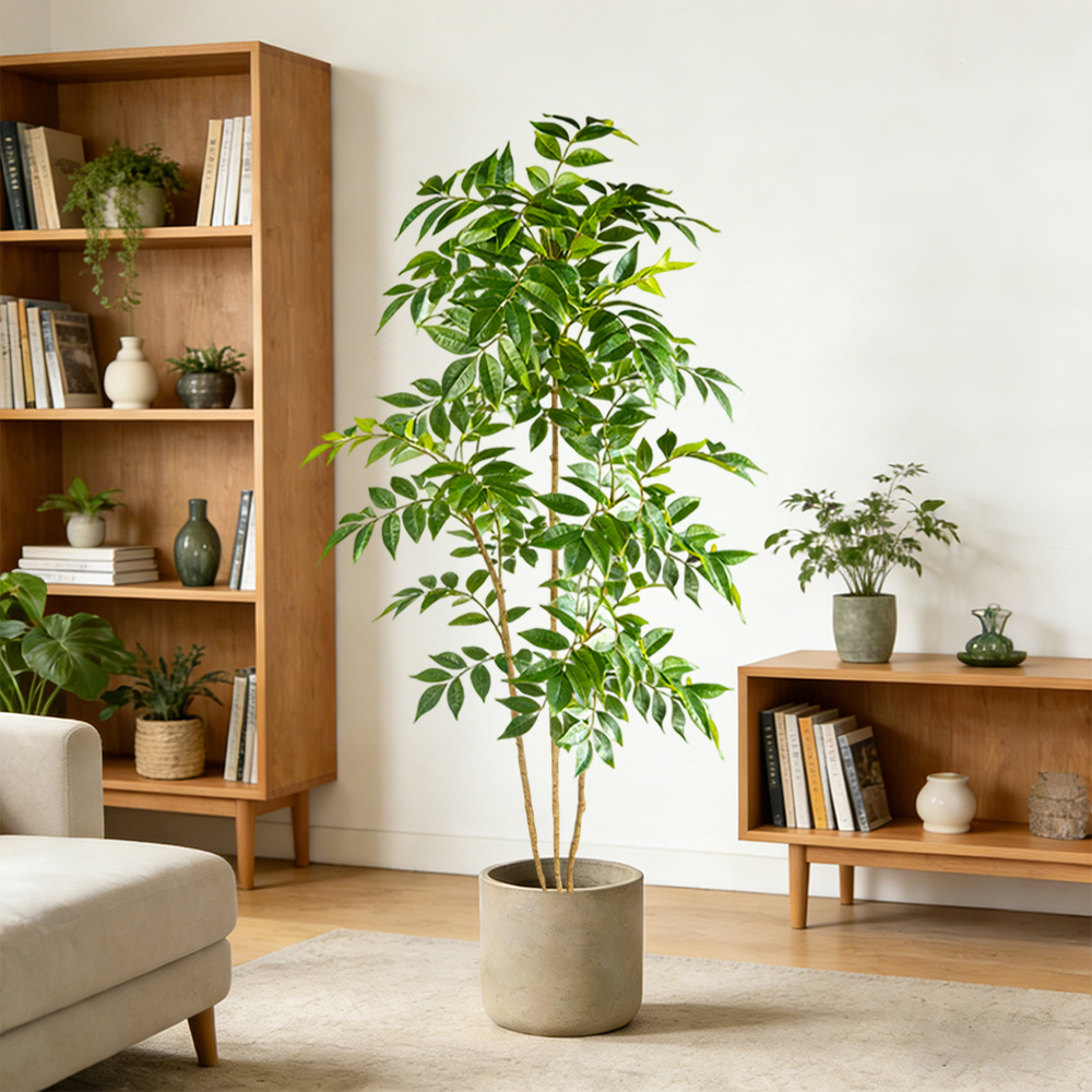 76-140cm Artificial Rubber Tre - Dracaena Marginata 评论和价格