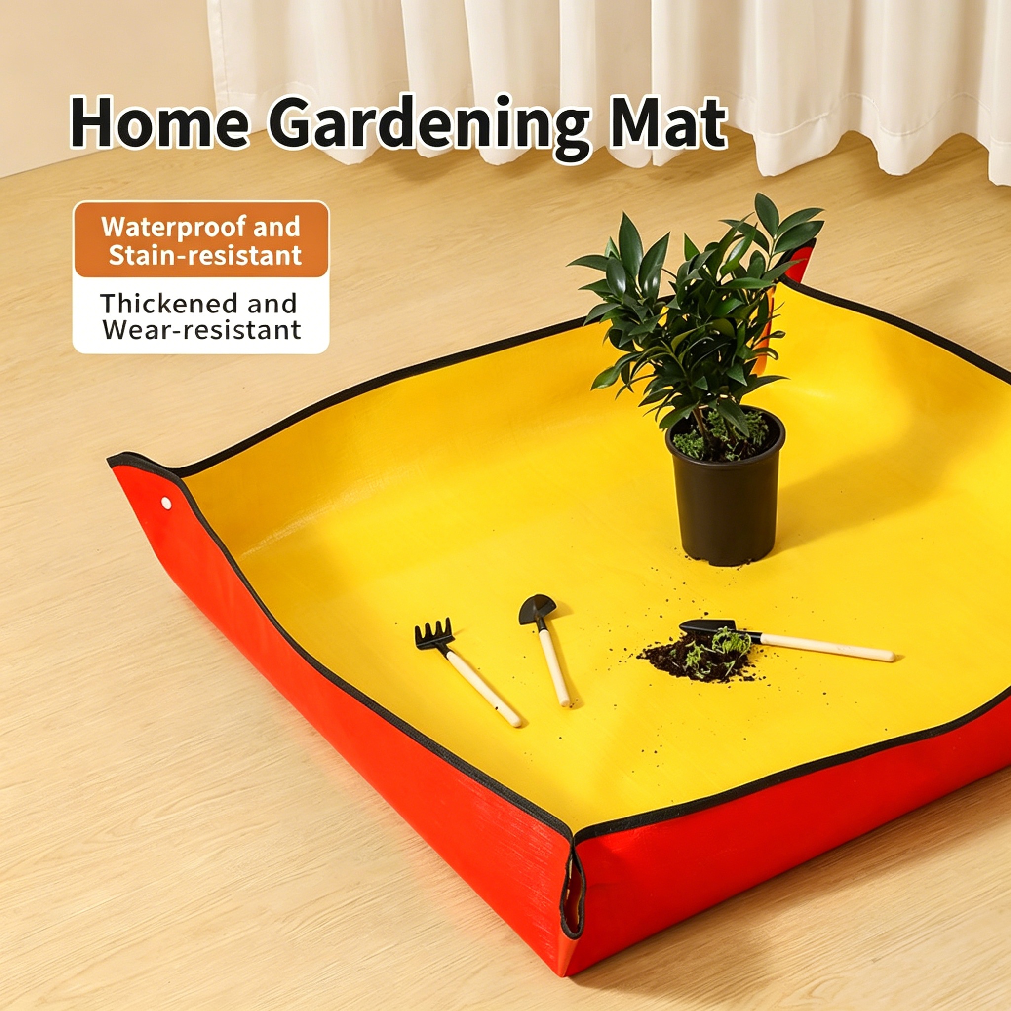 Plant Repotting Mat, Waterproo - Echeveria Succulent 评论和价格