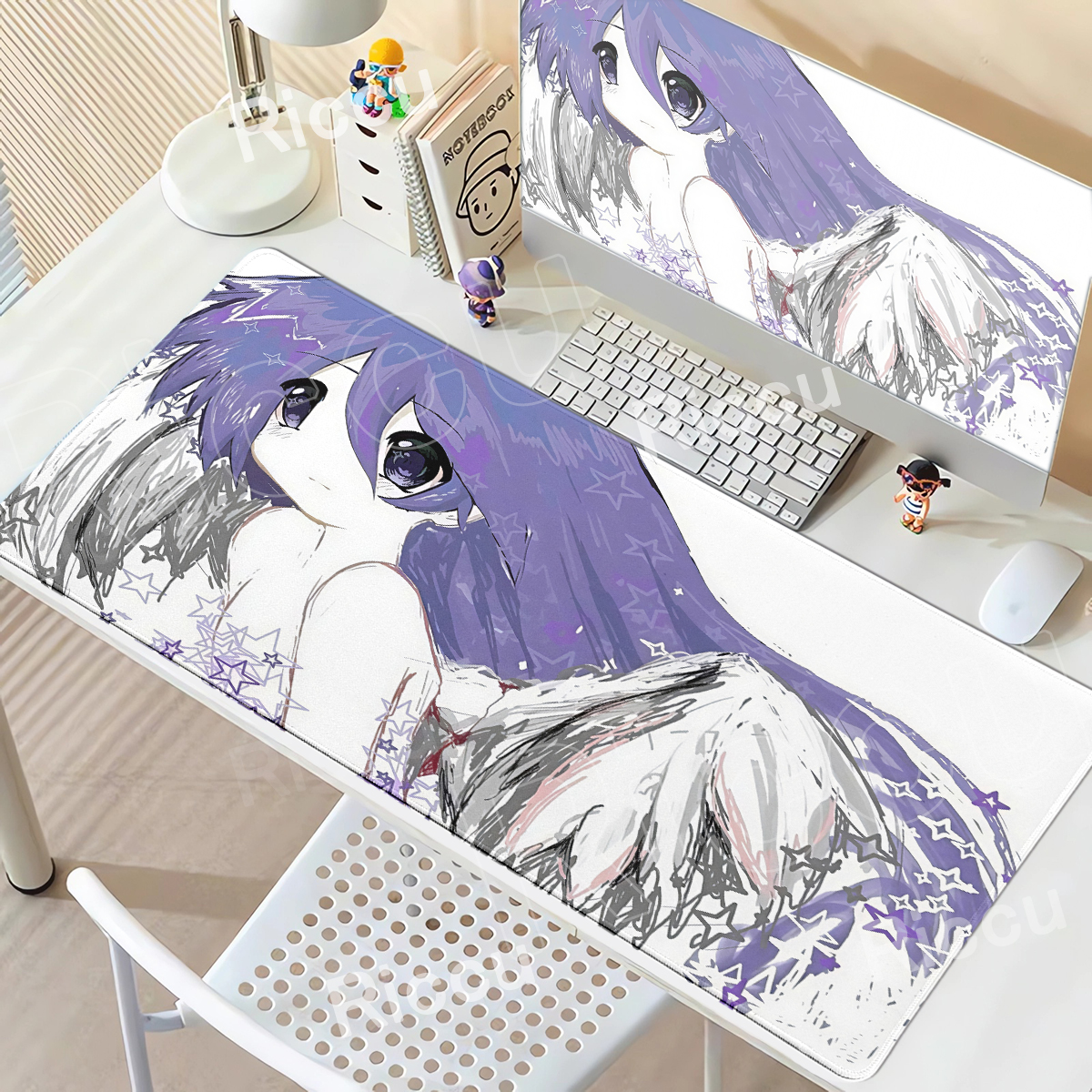 Purple Anime Girls Large Mouse - Tradescantia Purple 评论和价格