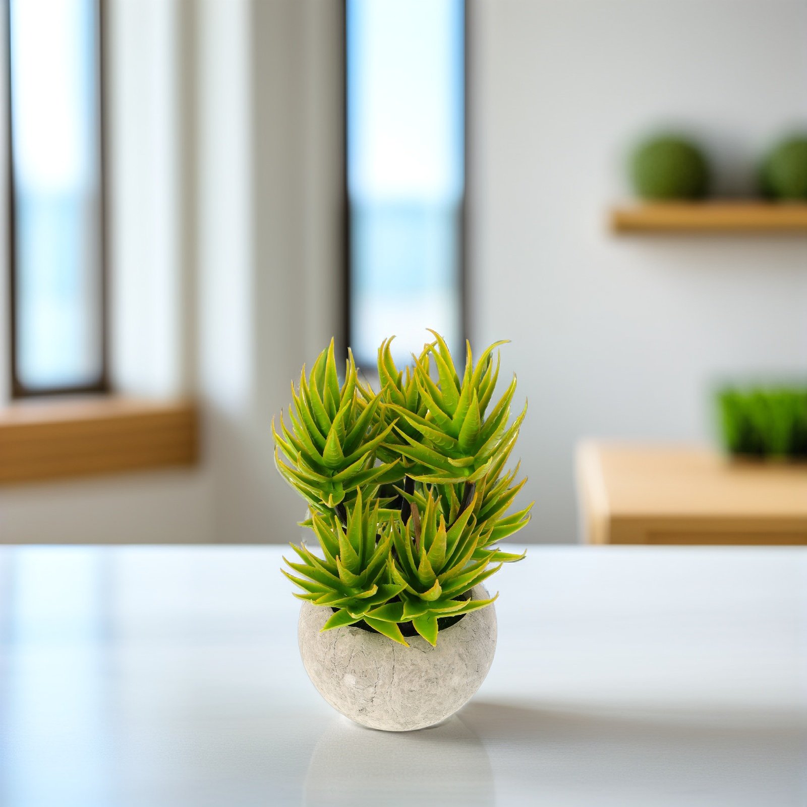 1 Piece Artificial Aloe Vera B - Aloe Vera Pot 评论和价格
