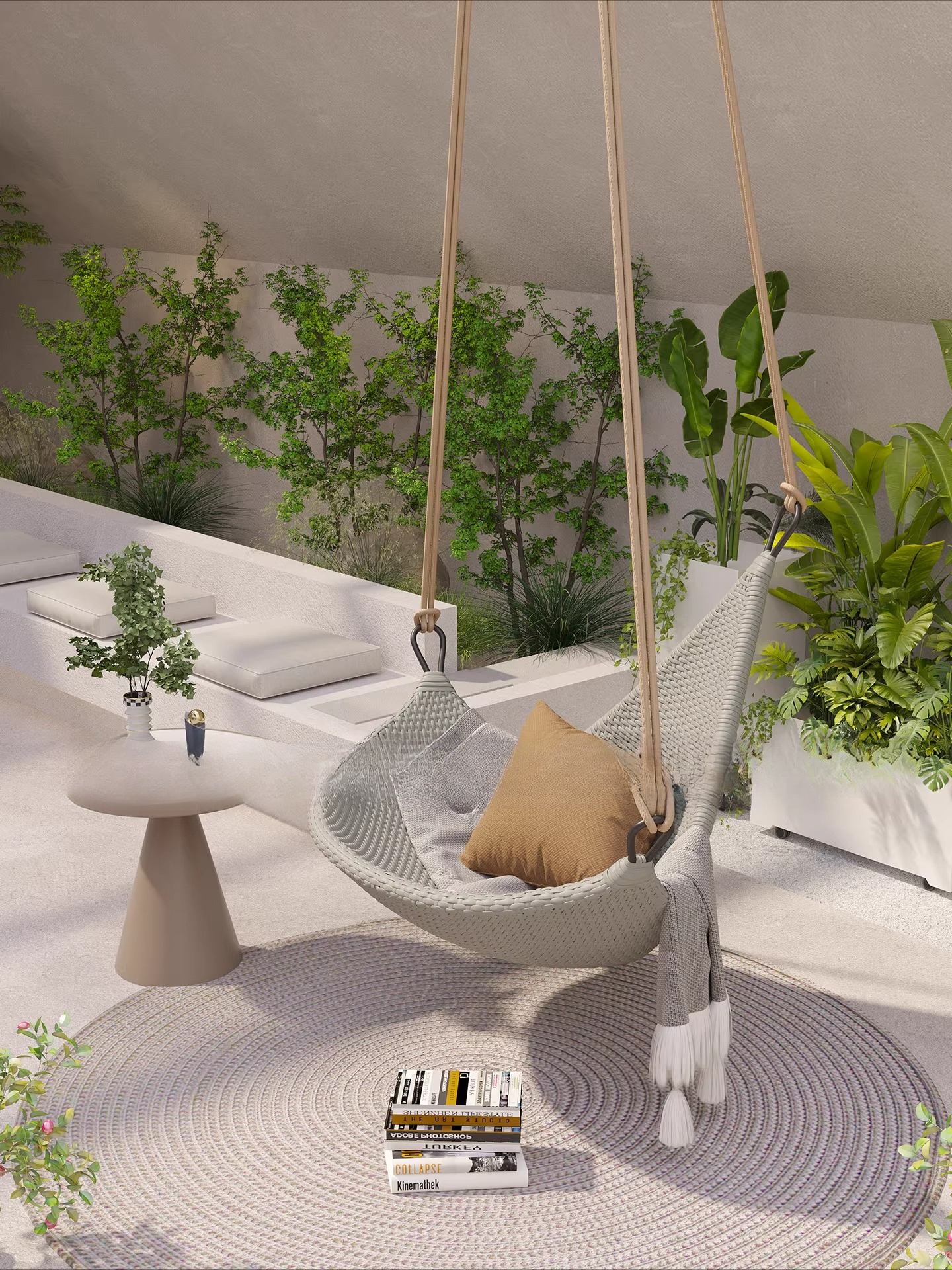 hanging chair cradle hanging b - Spider Plant Hanging 评论和价格